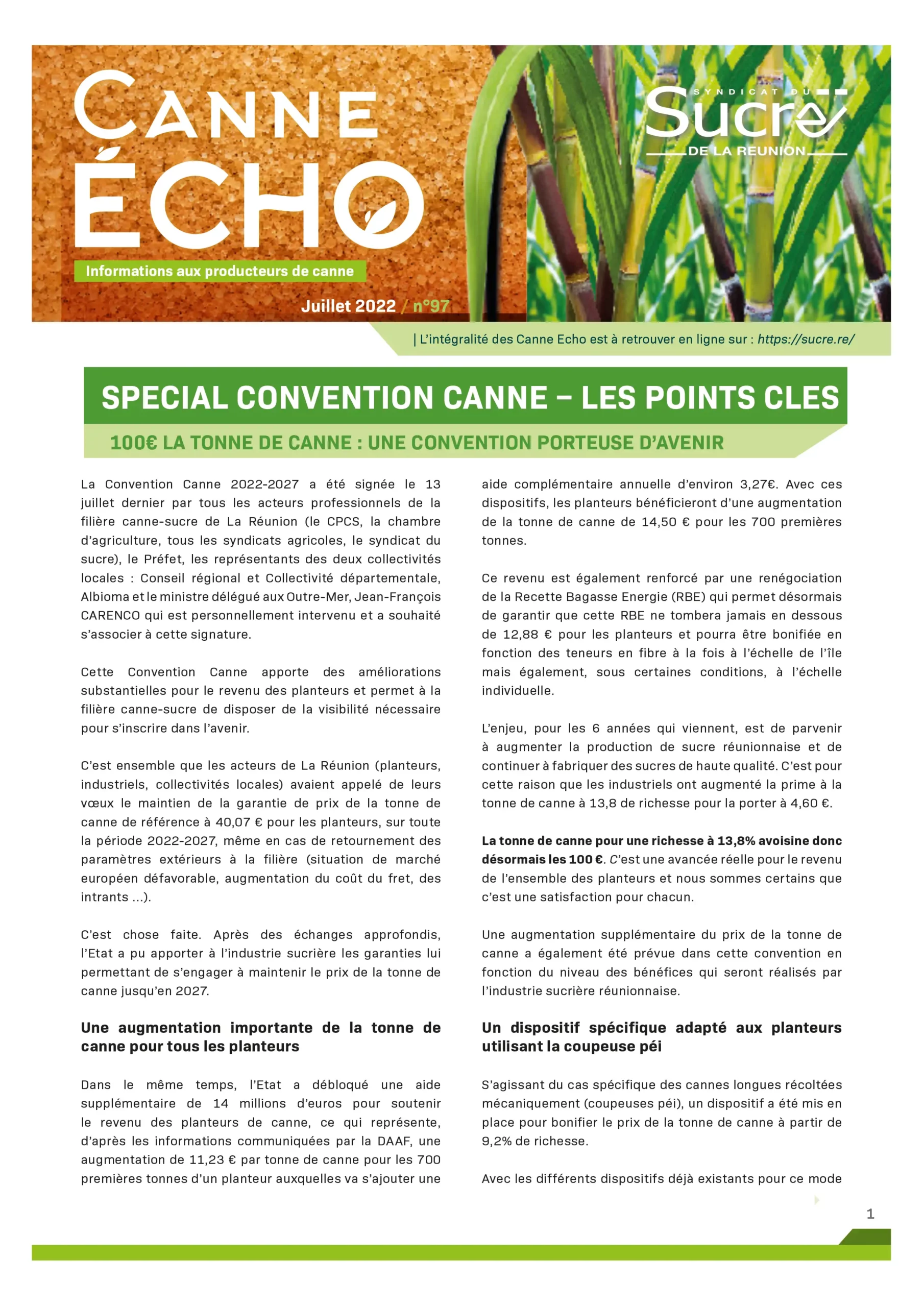 Canne Echo n°97 : Spécial Convention Canne