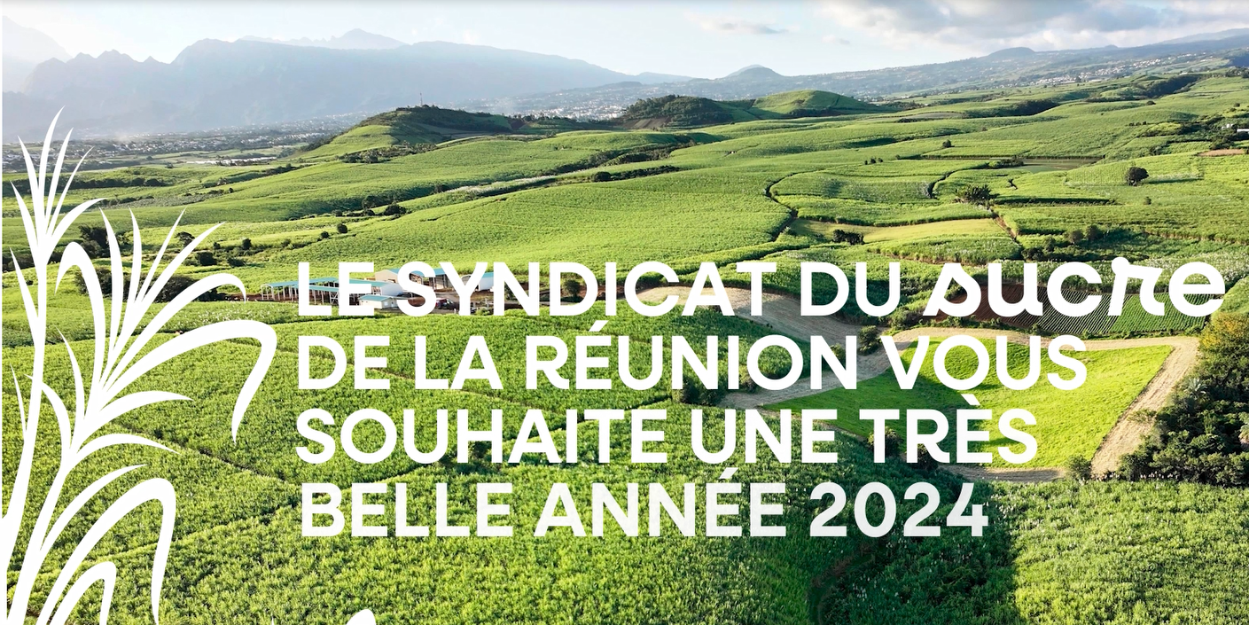 L’ensemble de l’équipe du Syndicat du Sucre vous souhaite une belle et heureuse année 2024 !