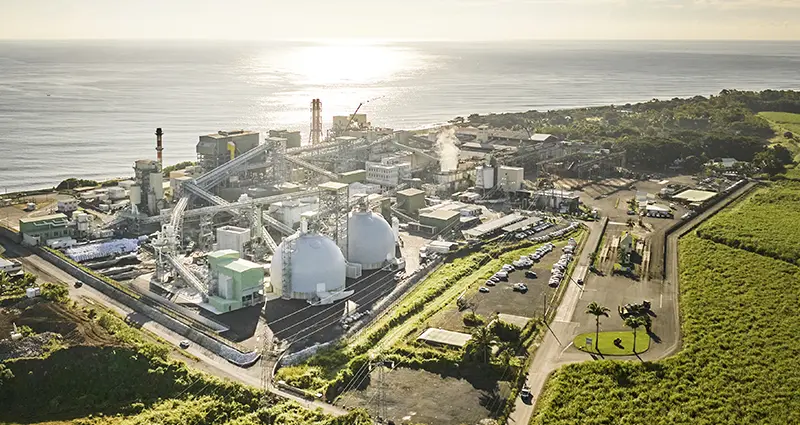 Centrale thermique bagasse à La Réunion