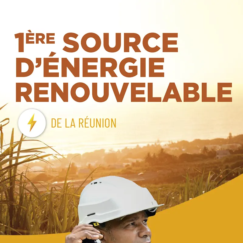 1ère source d’énergie renouvelable de la Réunion
